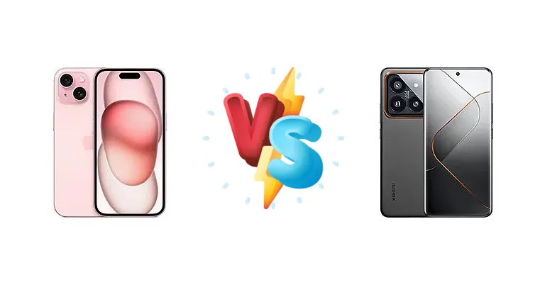Apple iPhone 15 vs Xiaomi 14 Pro