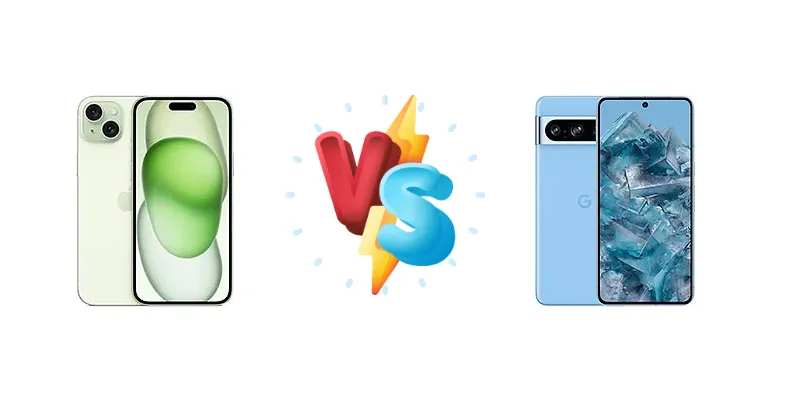 Apple iPhone 15 Plus vs Google Pixel 8 Pro