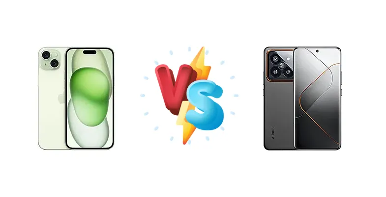 Apple iPhone 15 Plus vs Xiaomi 14 Pro