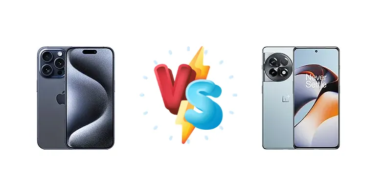 Apple iPhone 15 Pro vs OnePlus 11R