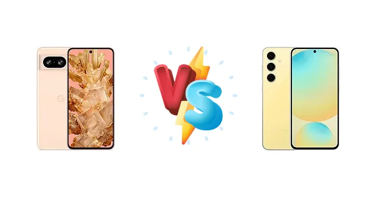 Pixel 8 vs Galaxy S24 FE: Tensor G3's AI Edge or Exynos 2400e's Raw Power?