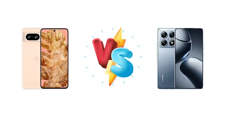 Pixel 8 vs Xiaomi 14T Pro: Google's AI Smarts Meet Xiaomi's Charging Speed