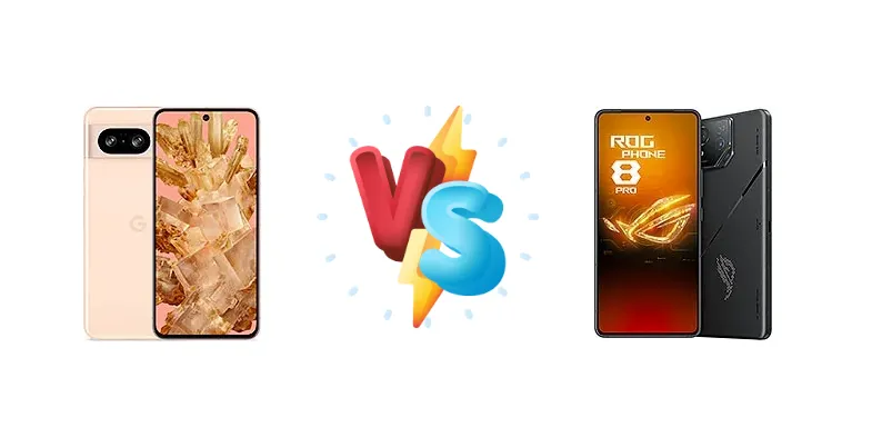 Gaming Power vs. AI Smarts: Asus ROG Phone 8 Pro vs. Google Pixel 8