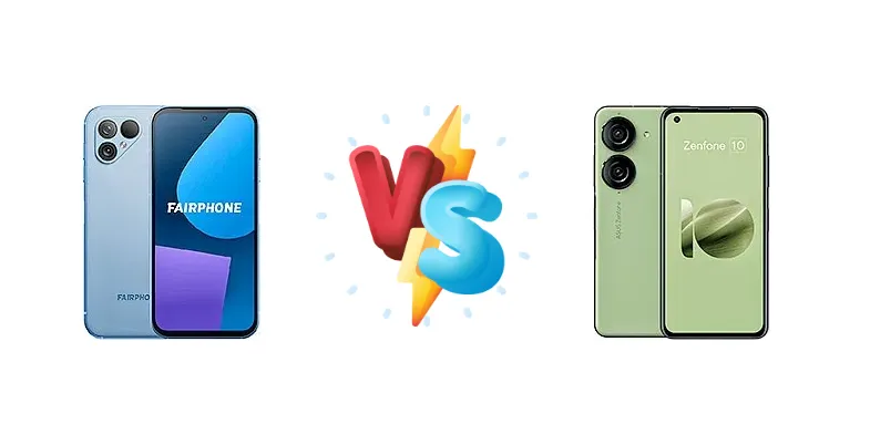 Fairphone 5 vs Asus Zenfone 10