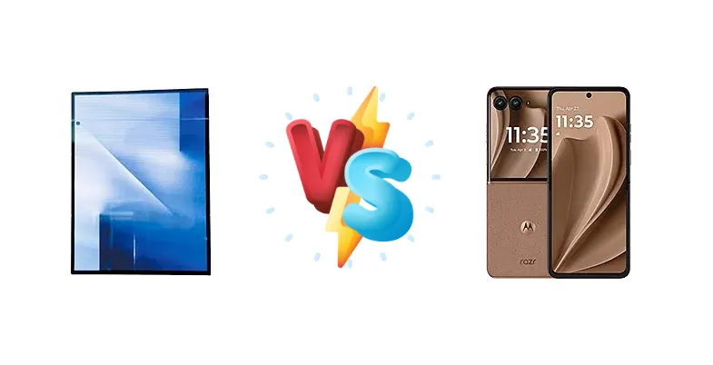 Samsung Galaxy Z TriFold vs Motorola Razr+ 2025