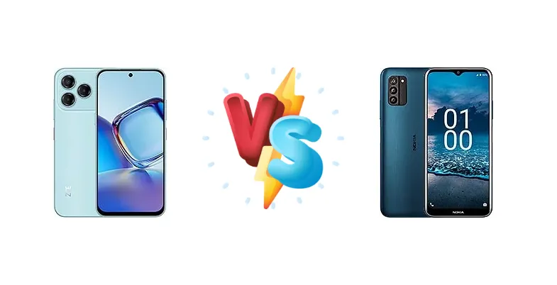 ZTE Blade V80 Design vs Nokia G100