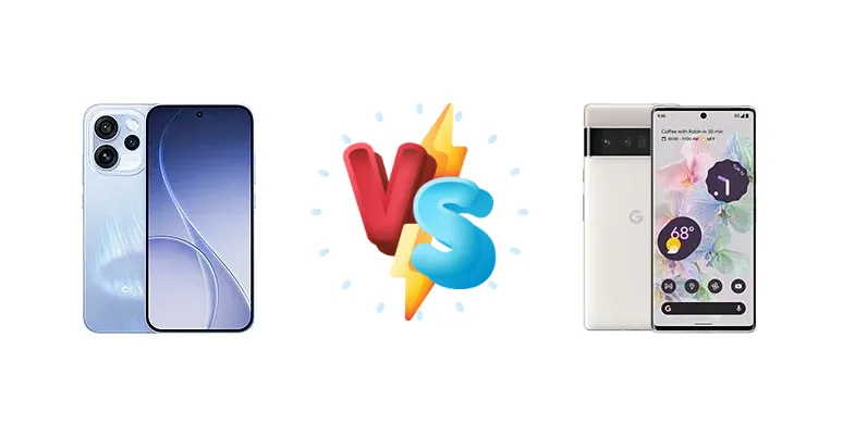 Oppo Reno15 vs Google Pixel 6 Pro