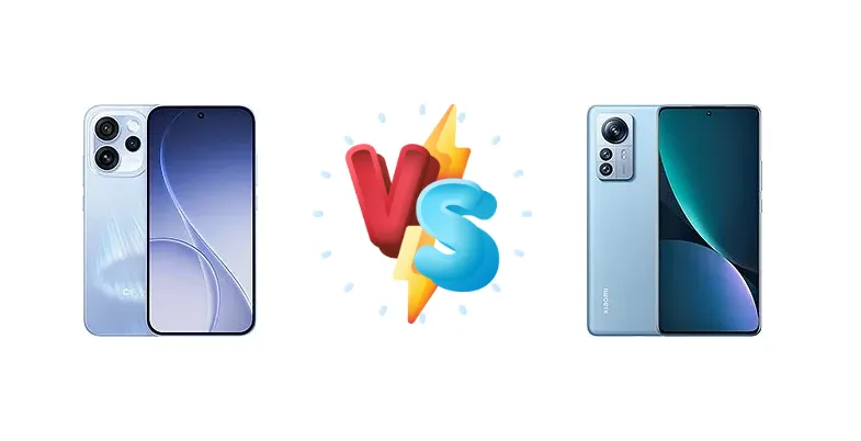 Oppo Reno15 vs Xiaomi 12 Pro (Dimensity)