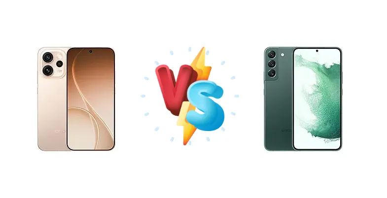 Oppo Reno15 Pro vs Samsung Galaxy S22+ 5G