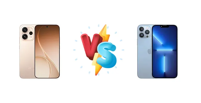 Oppo Reno15 Pro vs Apple iPhone 13 Pro Max