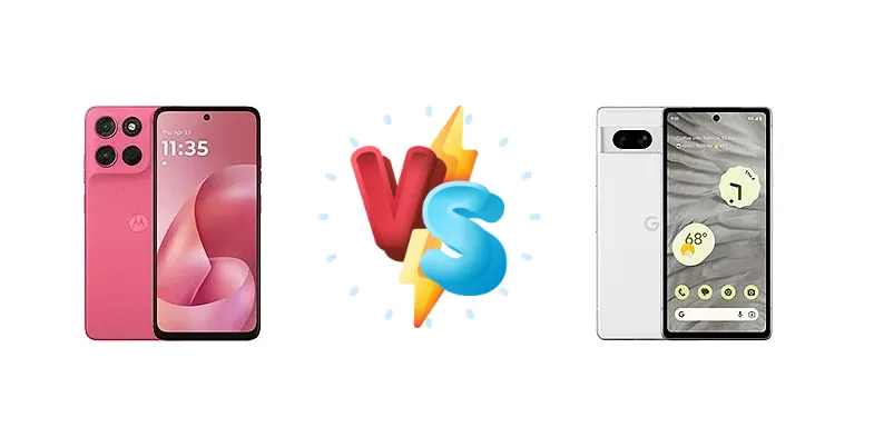 Snapdragon vs Tensor: Motorola Moto G57 Power vs Google Pixel 7a - Full Comparison