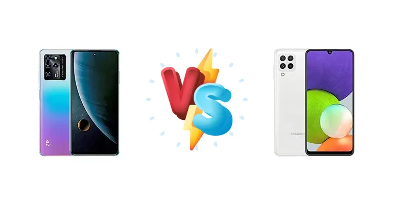 ZTE Blade V30 vs Samsung Galaxy A22