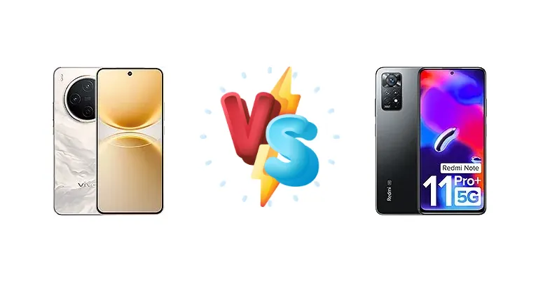 vivo Y500 Pro vs Xiaomi Redmi Note 11 Pro+ 5G (India)
