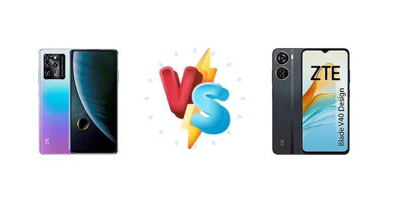 ZTE Blade V30 vs ZTE Blade V40 Design