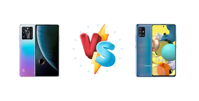 ZTE Blade V30 vs Samsung Galaxy A51 5G UW