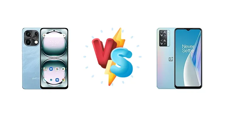 Umidigi Note 100 4G vs OnePlus Nord N20 SE