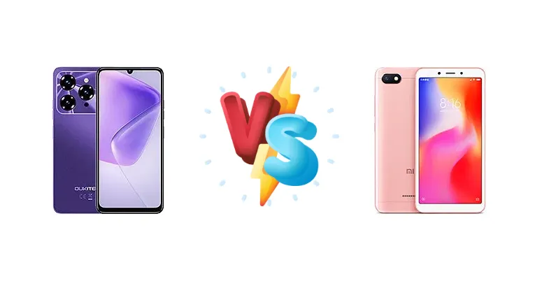 Oukitel C6 vs Xiaomi Redmi 6A: Dimensity Power vs. Helio Efficiency