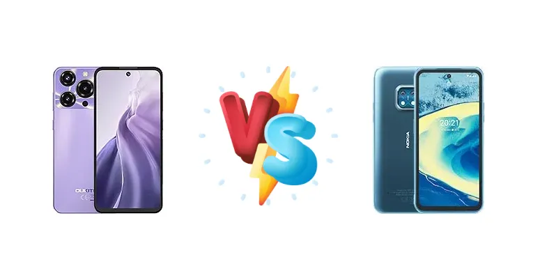 Oukitel C69 vs Nokia XR20