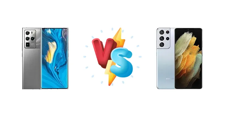 ZTE nubia Z30 Pro vs Samsung Galaxy S21 Ultra 5G