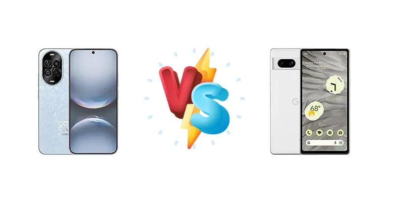 Huawei nova 14 Lite vs Google Pixel 7a