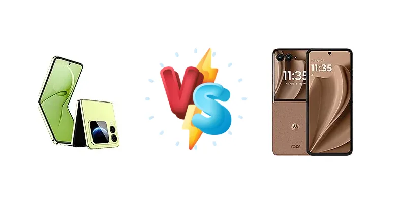 Huawei nova Flip S vs Motorola Razr+ 2025