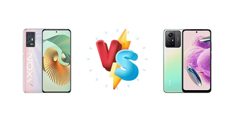 ZTE Axon 30 Pro 5G vs Xiaomi Redmi Note 12S