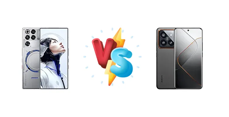 ZTE nubia RedMagic 11 Pro+ vs Xiaomi 14 Pro