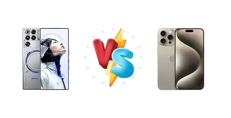 ZTE nubia RedMagic 11 Pro+ vs Apple iPhone 15 Pro Max