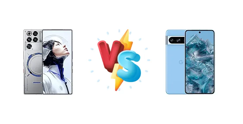 Gaming Power vs. AI Smarts: ZTE nubia RedMagic 11 Pro+ vs. Google Pixel 8 Pro