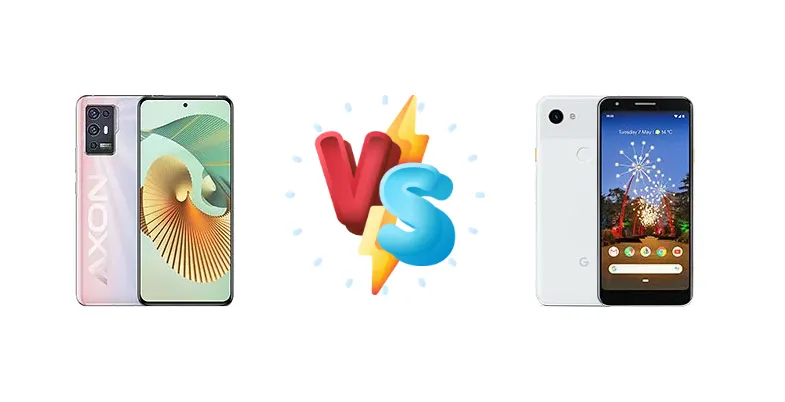 ZTE Axon 30 Pro 5G vs Google Pixel 3a XL