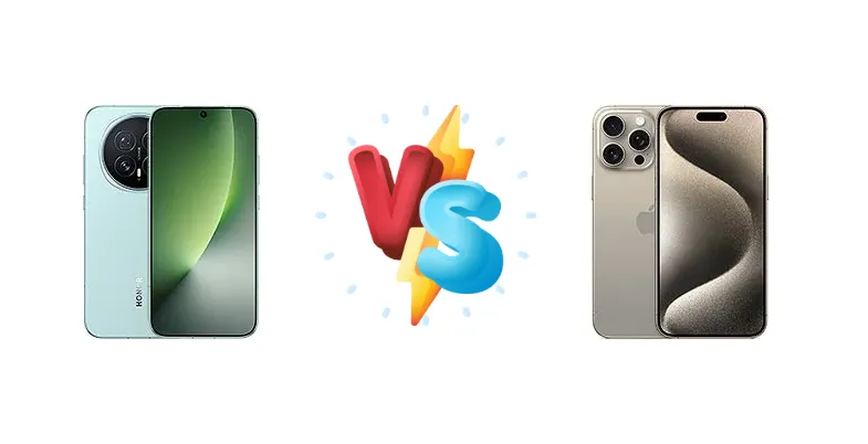 Honor Magic8 vs Apple iPhone 15 Pro Max