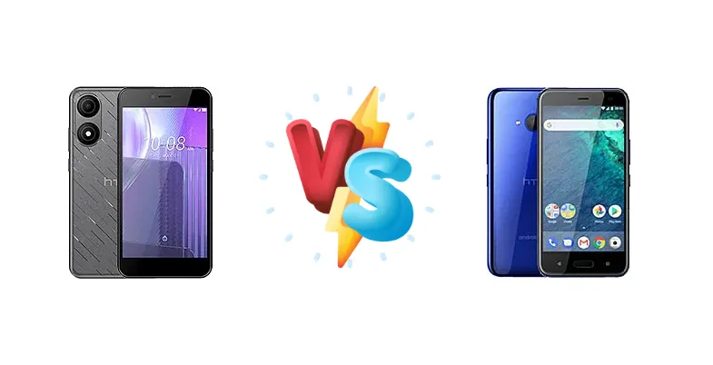 HTC Wildfire E5 Life vs HTC U11 Life