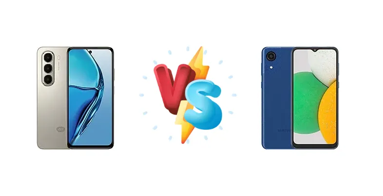 itel A95 vs Samsung Galaxy A03 Core