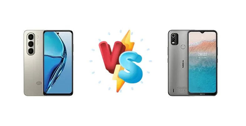 itel A95 vs Nokia C21 Plus