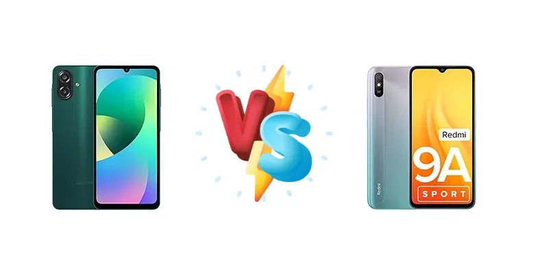 Samsung Galaxy F07 vs Xiaomi Redmi 9A Sport