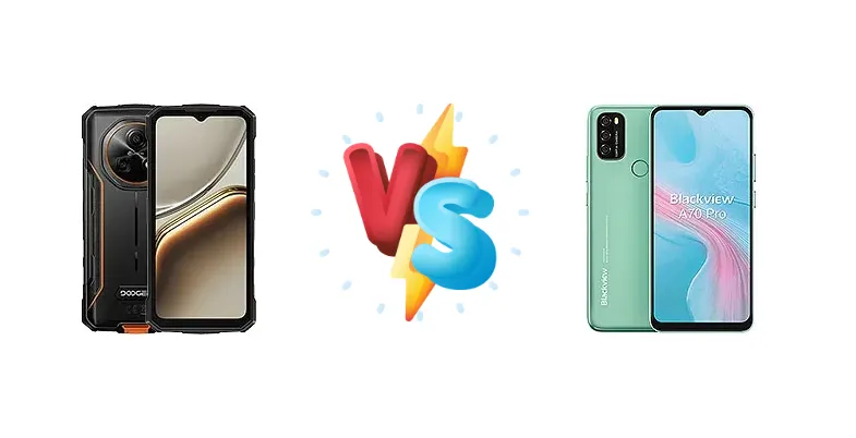 Doogee Fire 5 vs Blackview A70 Pro