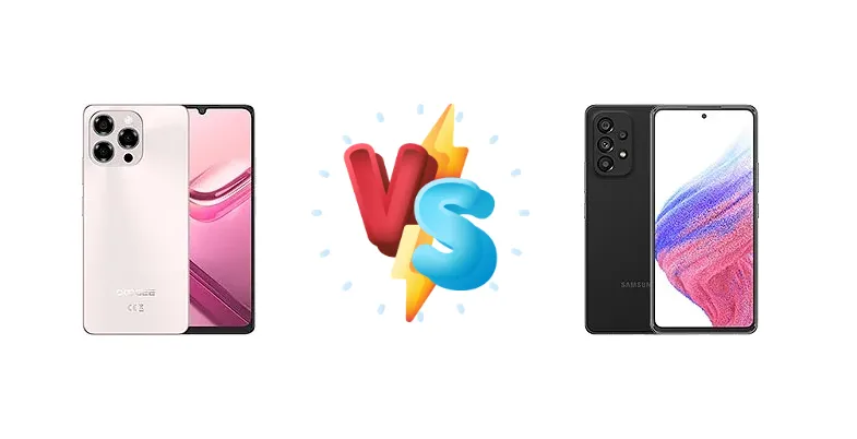 Doogee Note 58 Pro vs Samsung Galaxy A53 5G