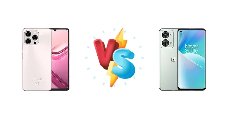 Doogee Note 58 Pro vs OnePlus Nord 2T
