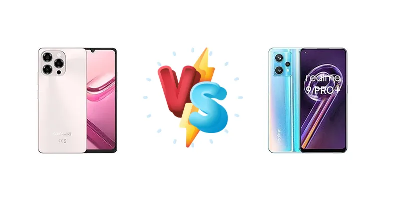 Doogee Note 58 Pro vs Realme 9 Pro+