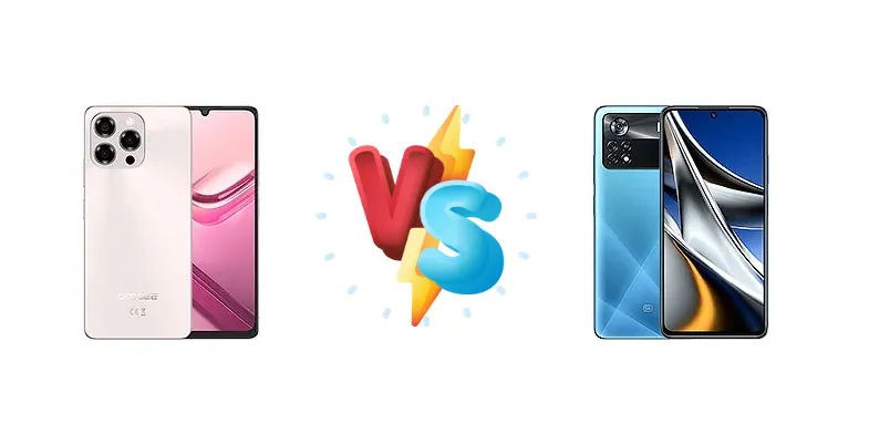 Doogee Note 58 Pro vs Xiaomi Poco X4 Pro 5G