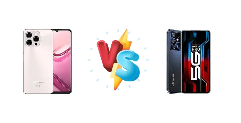 Doogee Note 58 Pro vs Infinix Note 12 Pro 5G
