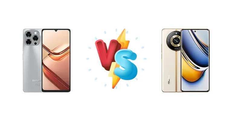 Doogee Note 58 vs Realme 11 Pro+