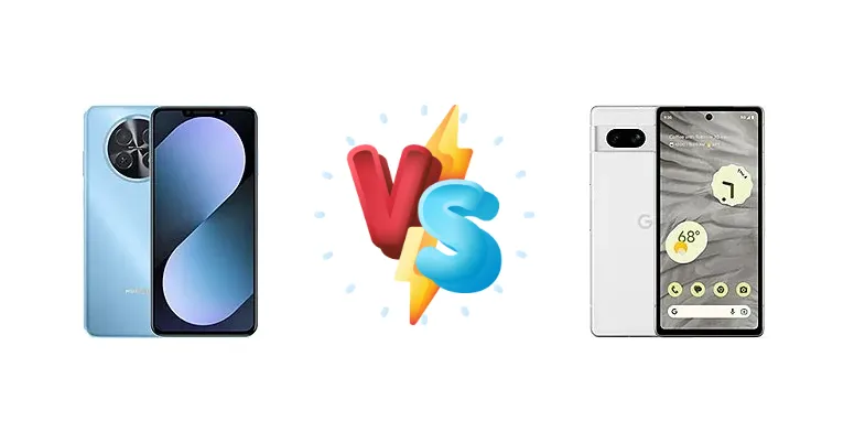 Huawei nova 14i vs Google Pixel 7a