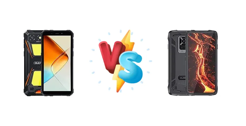 Oukitel G5 vs Cubot KingKong 7
