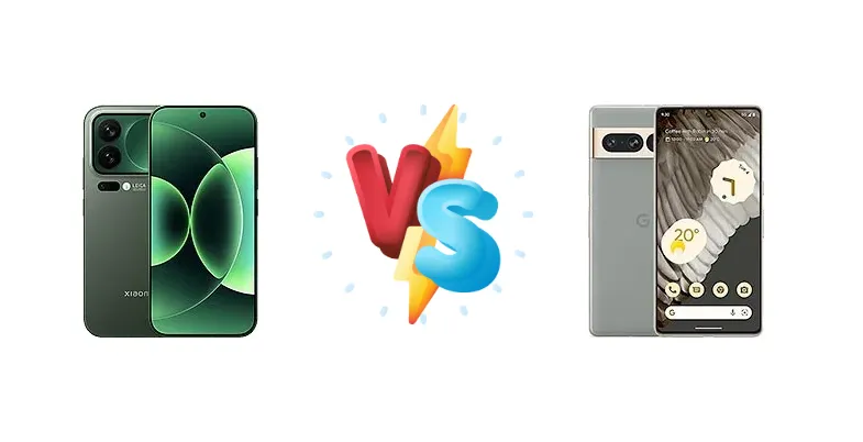 Xiaomi 17 Pro vs Google Pixel 7 Pro