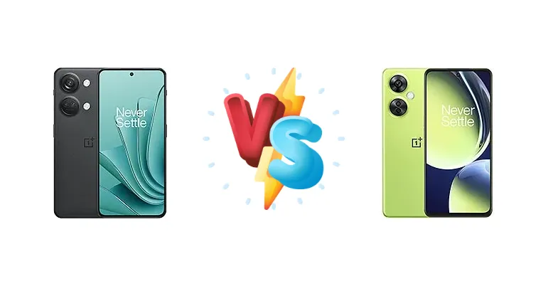 OnePlus Ace 2V vs OnePlus Nord CE 3 Lite
