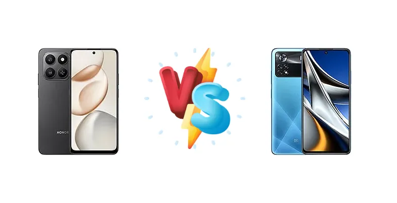 Honor X7d vs Xiaomi Poco X4 Pro 5G
