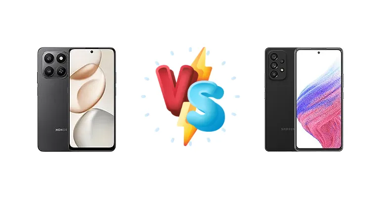 Honor X7d vs Samsung Galaxy A53 5G