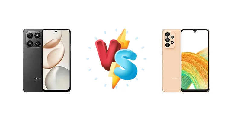 Honor X7d vs Samsung Galaxy A33 5G