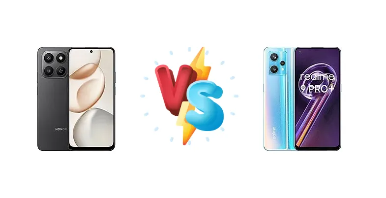 Honor X7d vs Realme 9 Pro+